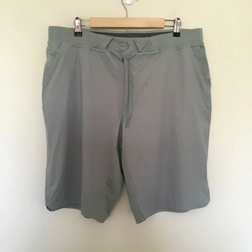 Hylete Athletic Shorts Mens Sz XXL Gray Hiking Gym CrossFit Running